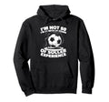 50 Years Old Sports Player Team Soccer Hoodie - Custom Art Print Men Women
