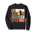 Eat Sleep Soccer Sweatshirt - Trendy Graphic Men Women