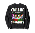 Chillin My Soccer Coach Snowmies Sweatshirt - Novelty Apparel Unisex