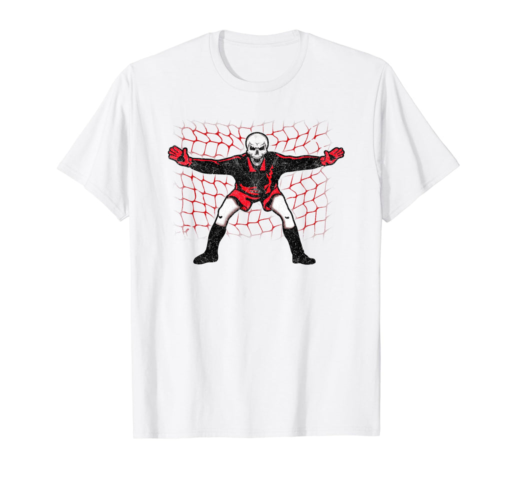Fear Keeper Goalie Halloween T-Shirt - Fun Novelty Design Men Women