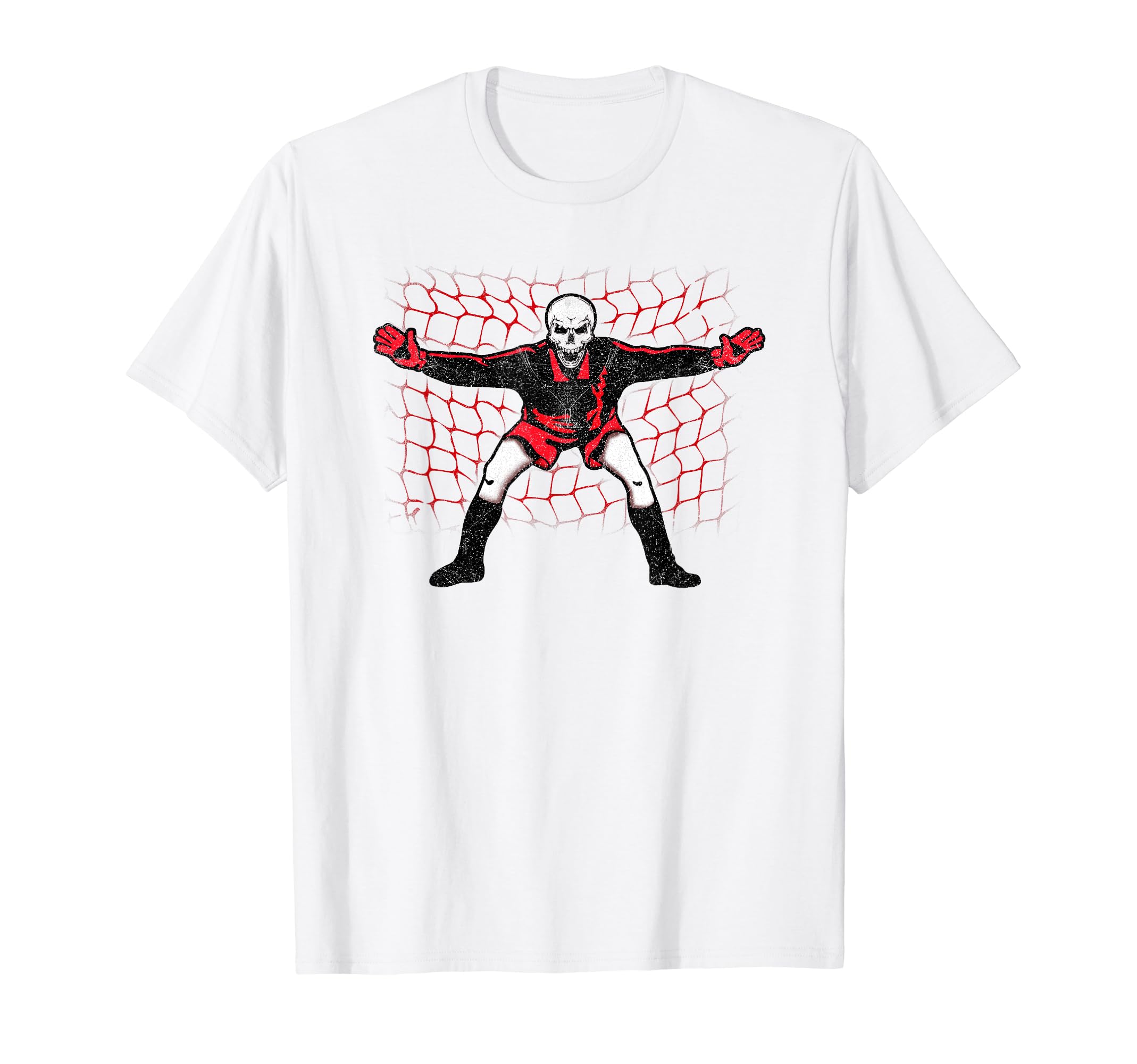 Fear Keeper Goalie Halloween T-Shirt - Fun Novelty Design Men Women