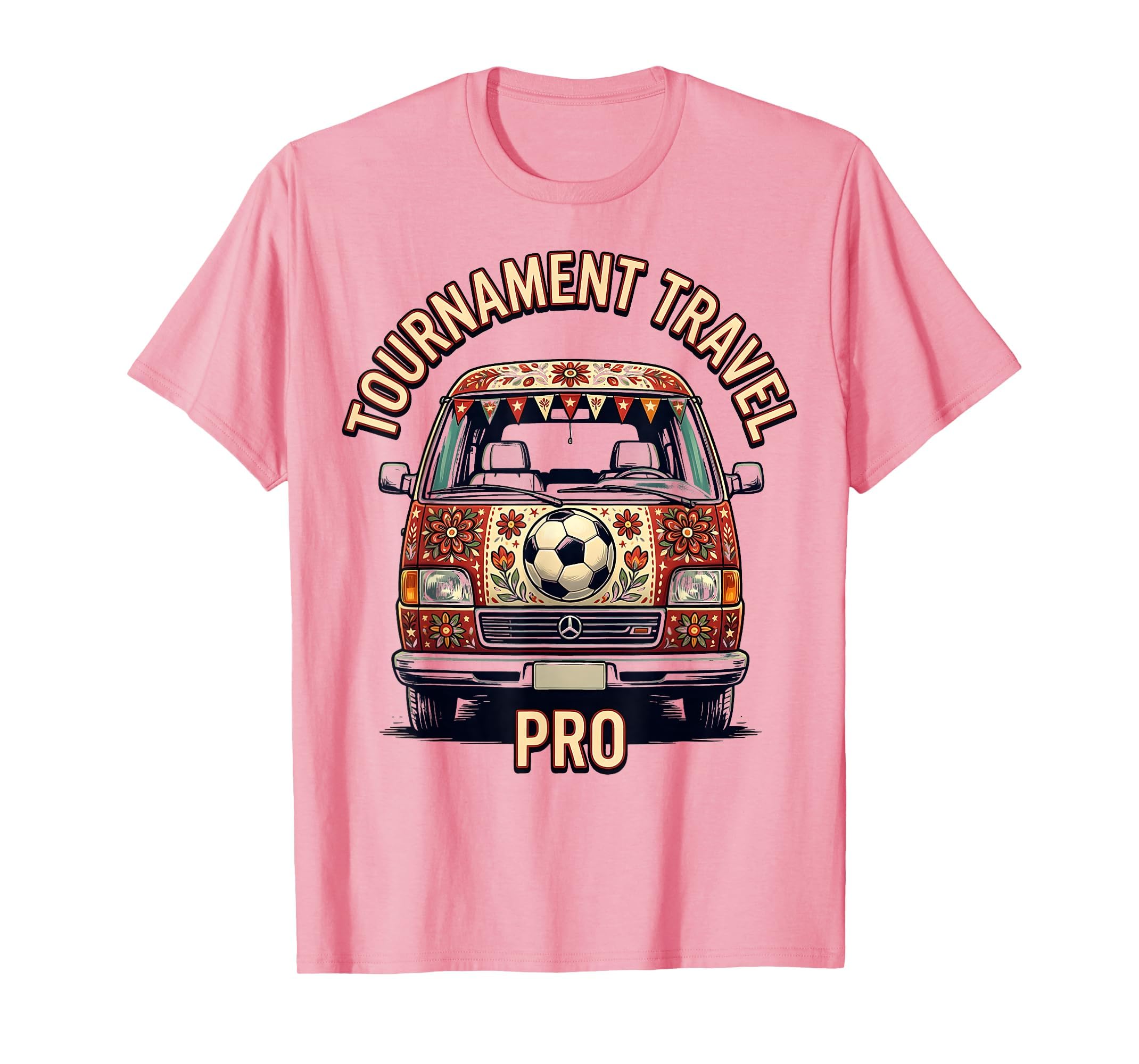 Tournament Travel Pro Soccer Mom T-Shirt - Unique Graphic for Adults