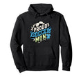 Proud Soccer Mom Family Fan Soccer Mom Hoodie - Novelty Apparel Men Women