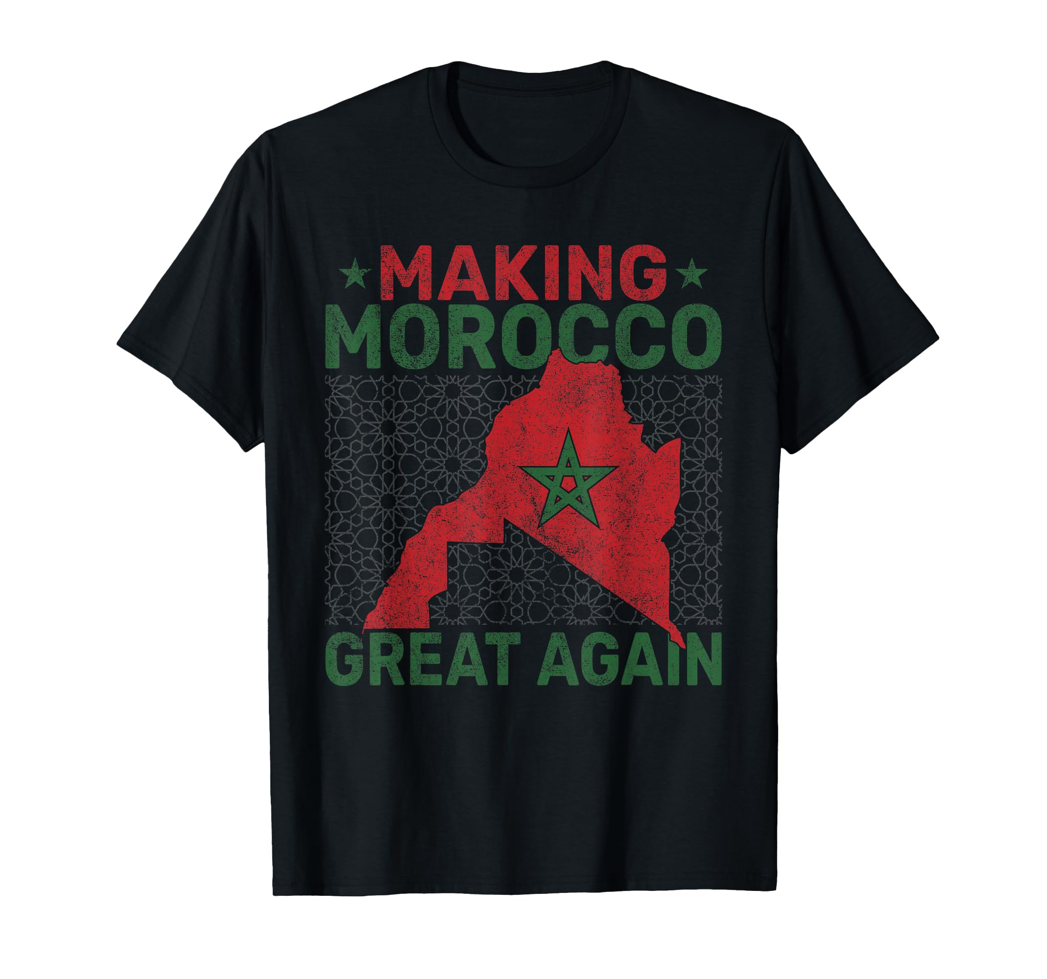 Making Morocco Great Again T-Shirt - Fun Novelty Design for Adults