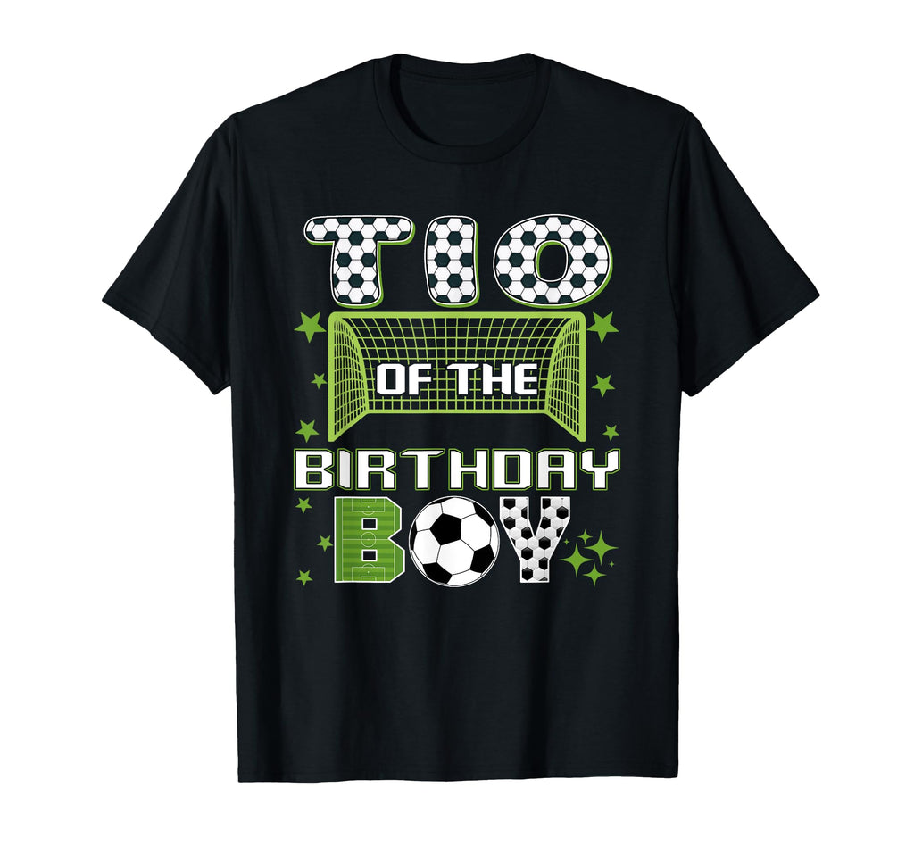 Tio Birthday Soccer Group Family Matching T-Shirt - Graphic Print Unisex