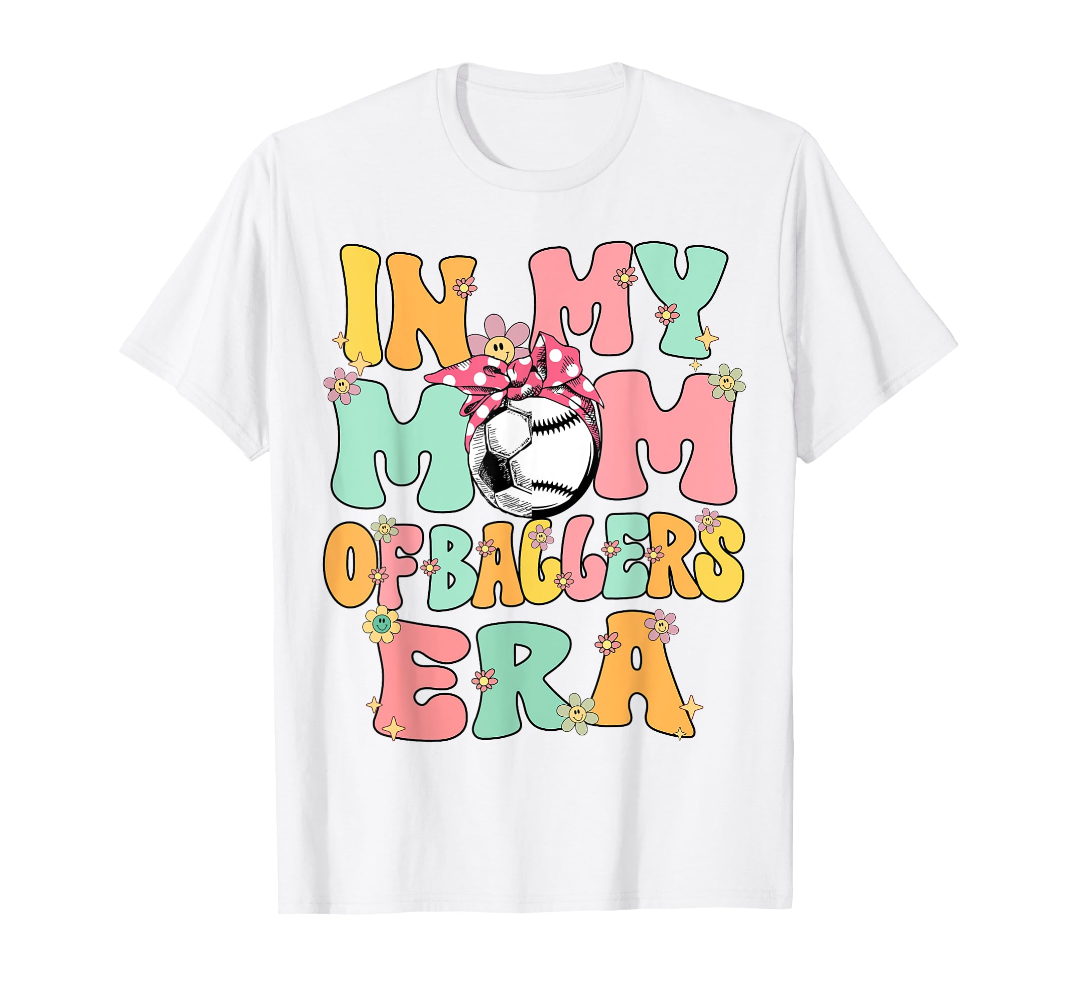 My Mom Baller Era Baseball Soccer Mom T-Shirt - Graphic Print Men Women