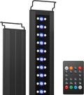 NICREW C10 24/7 LED Aquarium Light for Plants, 30-36 Inches, Full Spectrum Fish Tank Light with Timer, Brightness Adjustable
