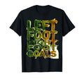 Left Foot Right Foot Goals Soccer T-Shirt - Minimalist Print Men Women