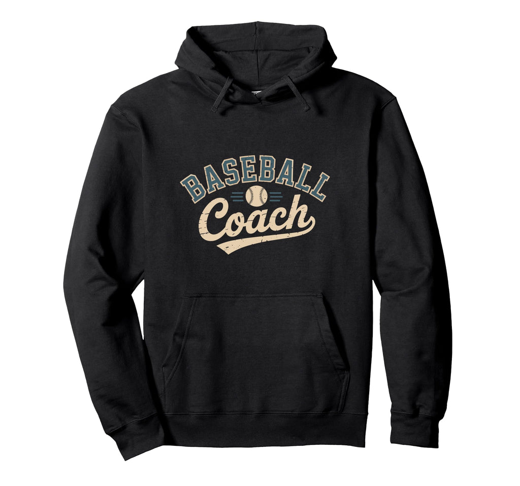 Baseball Coach Hoodie - Graphic Print Unisex