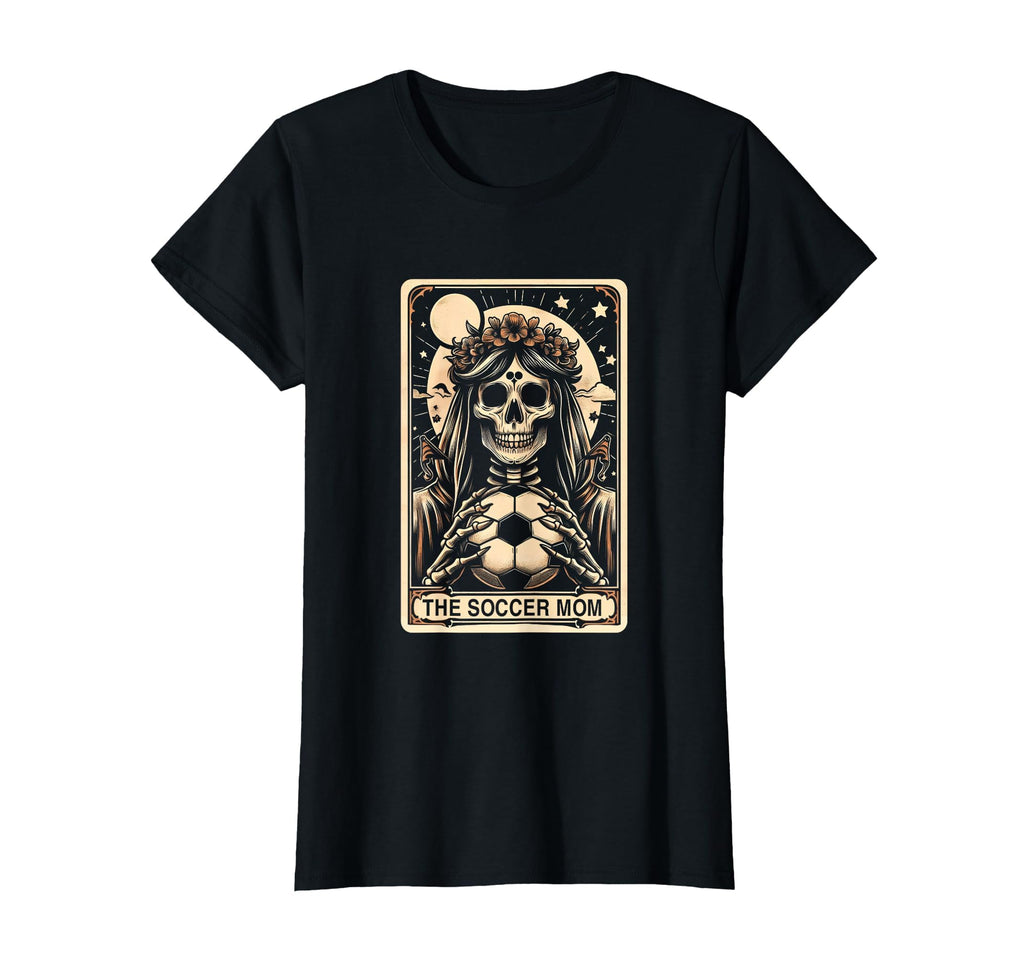 Soccer Mom Tarot Card Halloween Soccer T-Shirt - Trendy Graphic Unisex