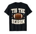 Tis Season Game Day Football Mom Mama T-Shirt - Unique Graphic for Adults