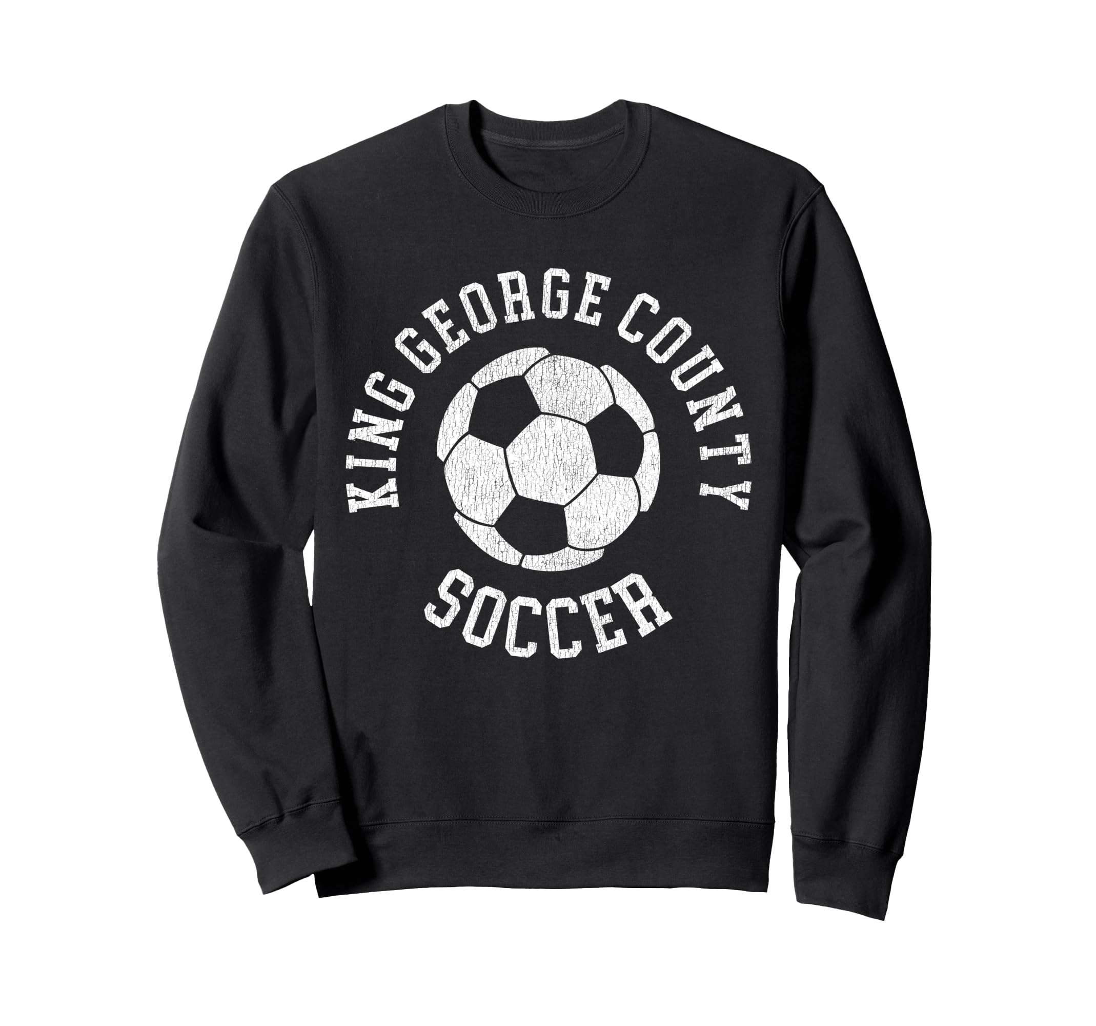 King George County Soccer Sweatshirt - Streetwear Style for Adults