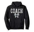 Coquette Soccer Coach Spirit Hoodie - Trendy Graphic Unisex