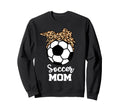 Soccer Mom Funny Soccer Player Sweatshirt - Graphic Print for Adults
