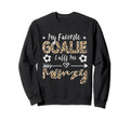 My Favorite Goalie Calls Me Mimzy Sweatshirt - Trendy Graphic for Adults