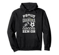 Proud Grandma Soccer Senior Class 2026 Hoodie - Minimalist Print Men Women