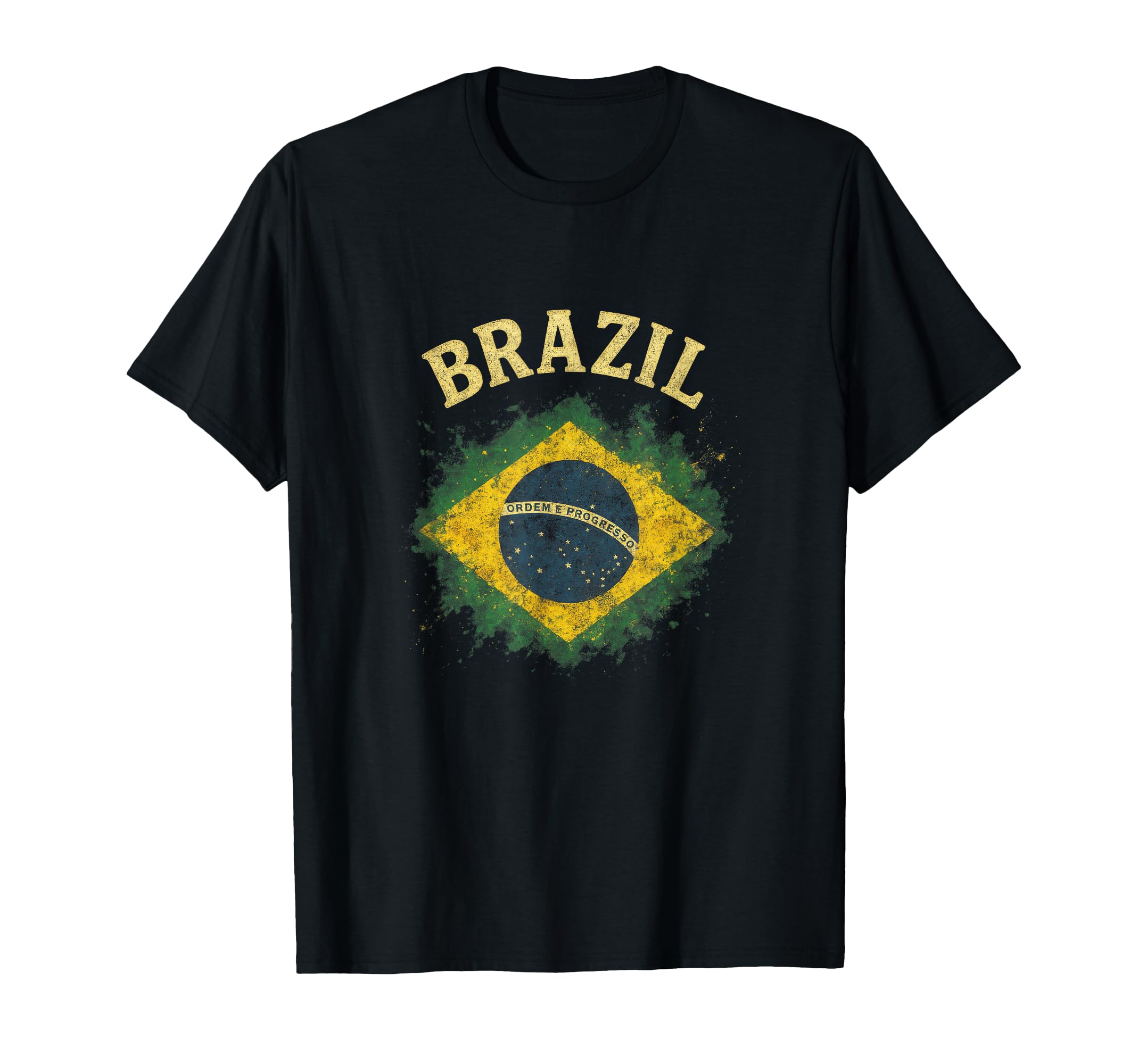 Brazil Brazilian Soccer Pride Flag T-Shirt - Novelty Apparel Men Women