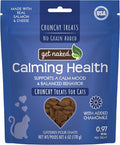 Get Naked Cat Calming Treats Salmon & Cheese Flavor, Crunchy, Calming Health, 6-oz Bag