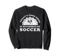 Funny Soccer Sweatshirt - Custom Art Print for Adults