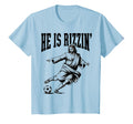 Rizzen Funny Sports Rizz He Is T-Shirt - Casual Everyday Wear Men Women