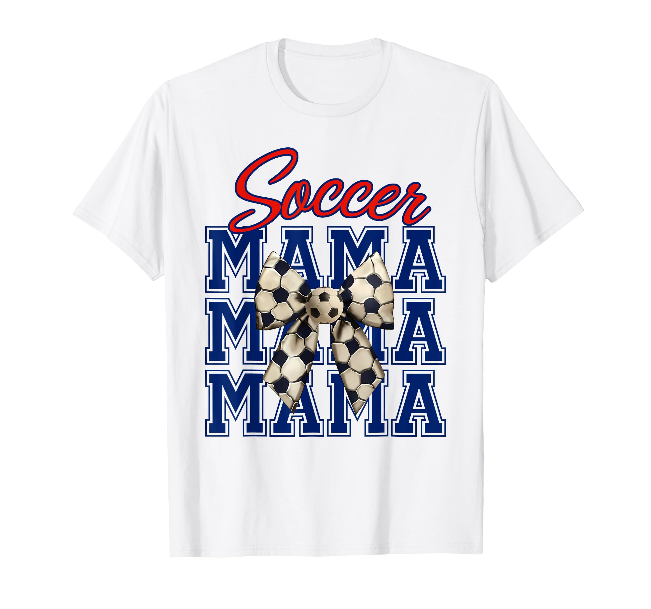 Soccer Mama Coquette Bow Aesthetic T-Shirt - Streetwear Style for Adults