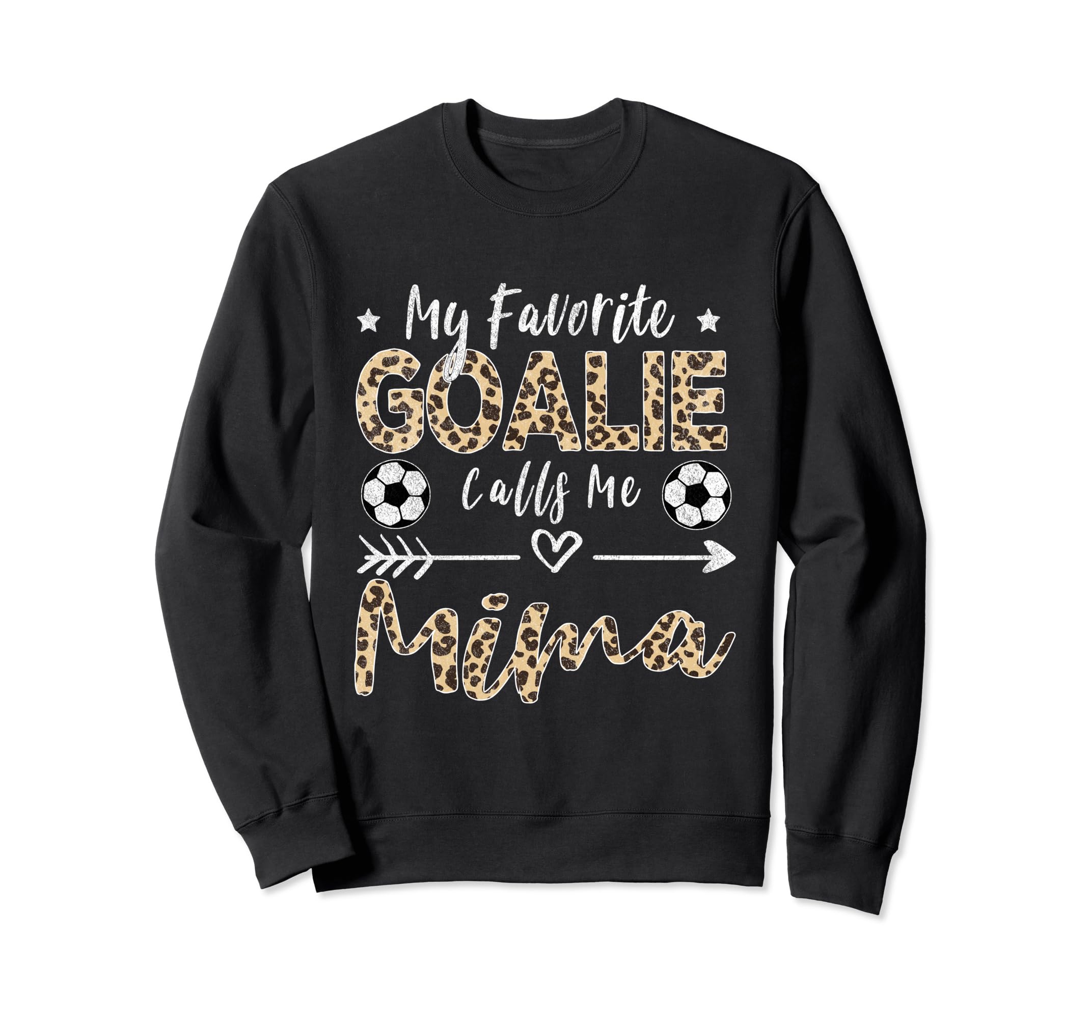 My Favorite Goalie Calls Me Mima Sweatshirt - Custom Art Print Unisex