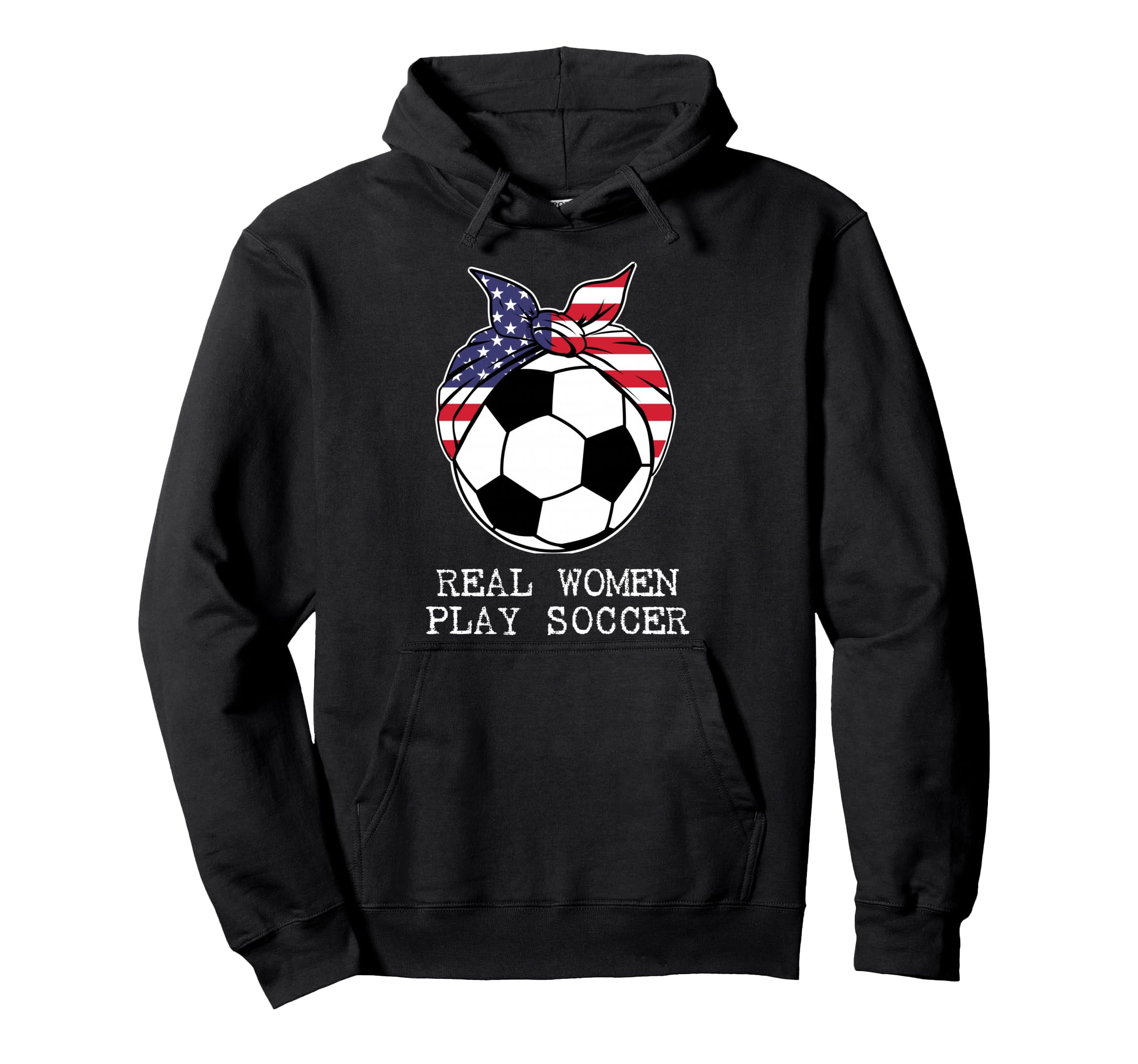 Ball Bandana Flag Player Coach Hoodie - Casual Everyday Wear Men Women