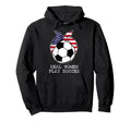 Ball Bandana Flag Player Coach Real Hoodie - Fun Novelty Design Men Women