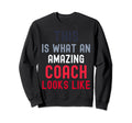 Coach Definition Coach Funny Coach Sweatshirt - Minimalist Print Unisex