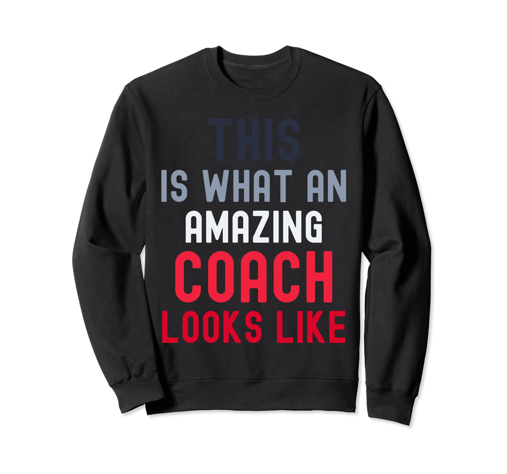 Coach Definition Coach Funny Coach Sweatshirt - Minimalist Print Unisex