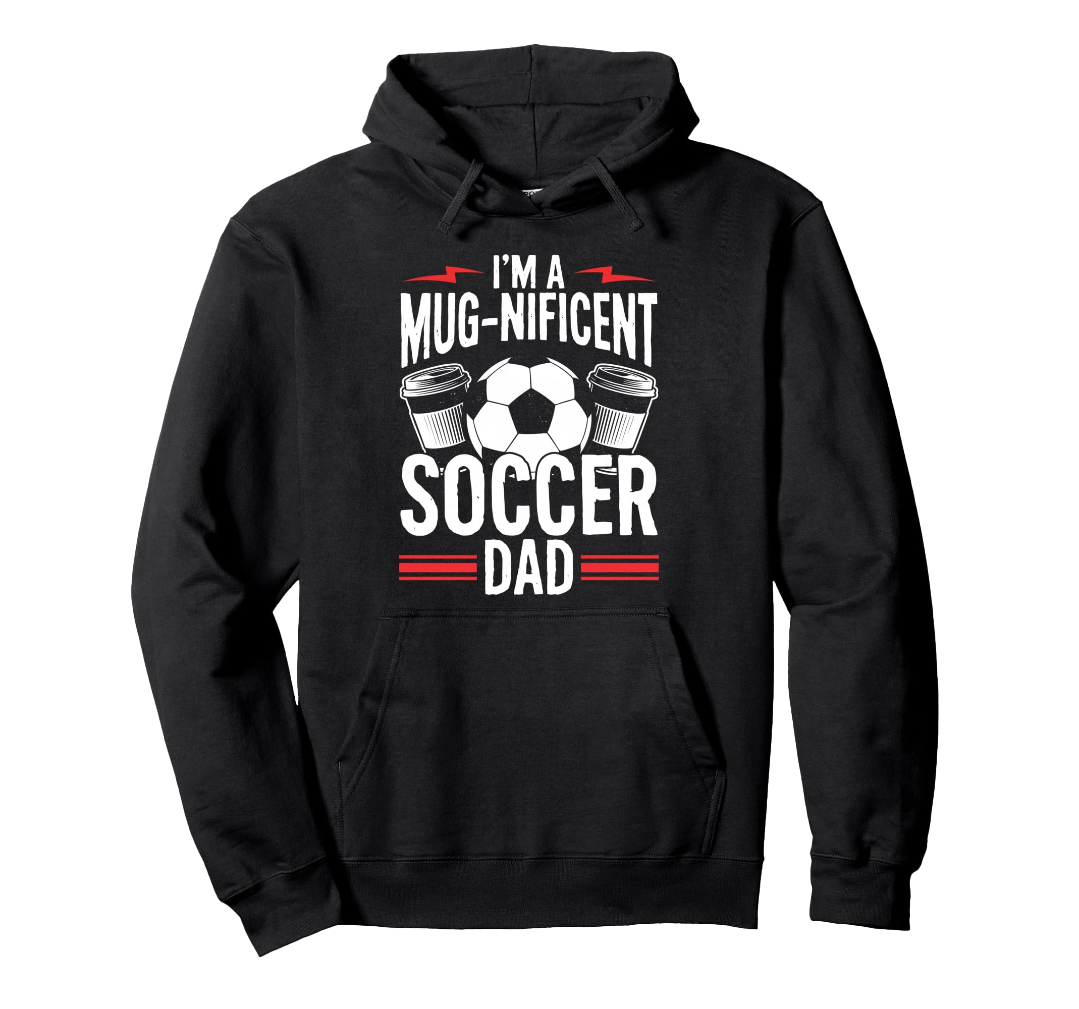 Coffee Lover Soccer Dads Hoodie - Custom Art Print Unisex
