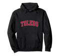 Toledo Ohio Oh Sports Red Hoodie - Custom Art Print for Adults
