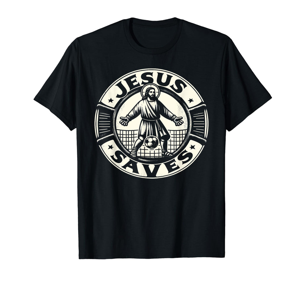 C J S Religious Christian Soccer Player T-Shirt - Streetwear Style Unisex