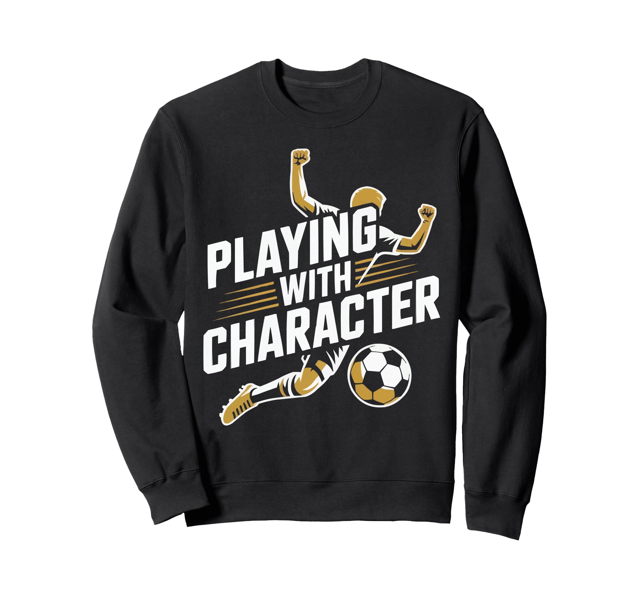 Christian Soccer Player Sweatshirt - Casual Everyday Wear for Adults