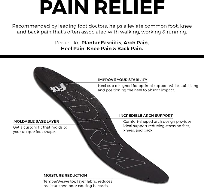 Ultra-Thin | Black (Women's 4.5-5)