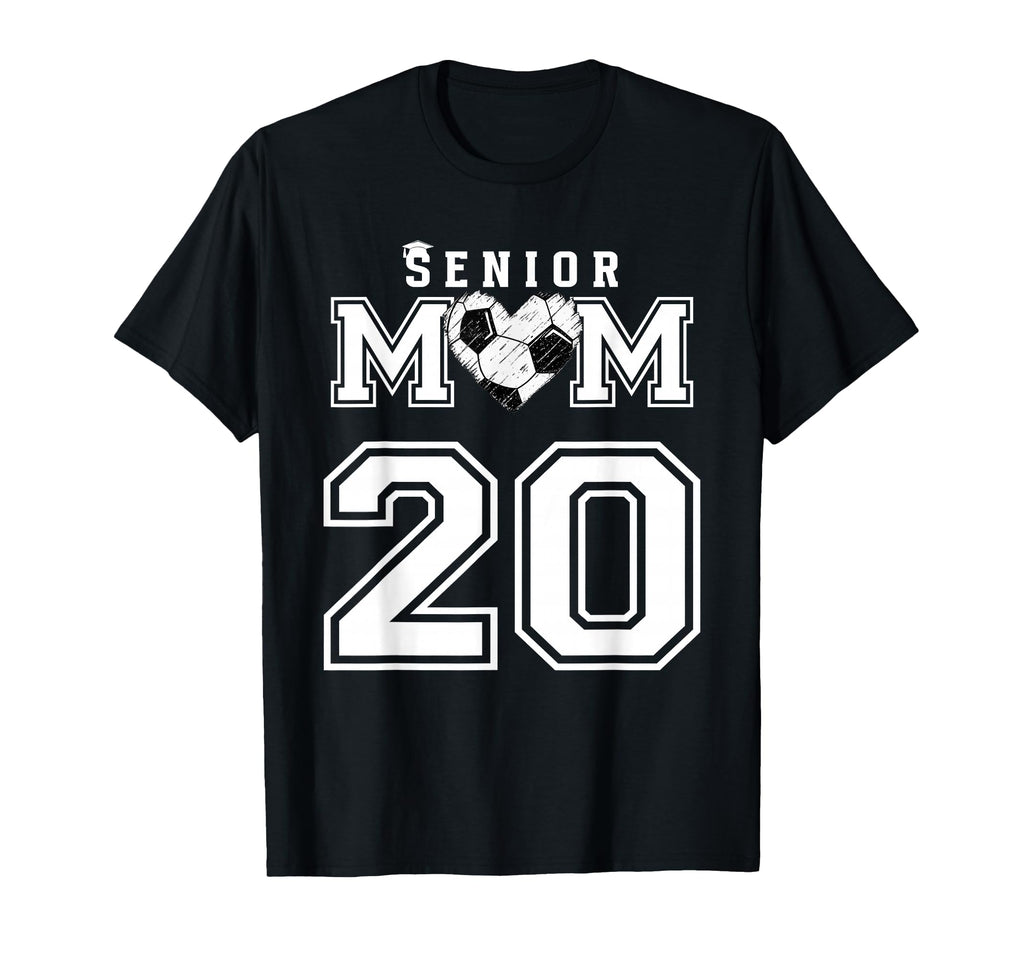 Proud Senior Soccer Mom Custom T-Shirt - Fun Novelty Design for Adults