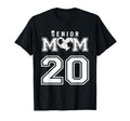 Proud Senior Soccer Mom Custom Jersey T-Shirt - Graphic Print Unisex