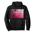 I Play Like Try To Keep Up Funny Hoodie - Minimalist Print for Adults