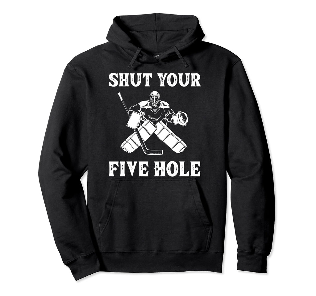 Funny Ice Hockey Ice Hockey Goalkeeper Hoodie - Unique Graphic Unisex