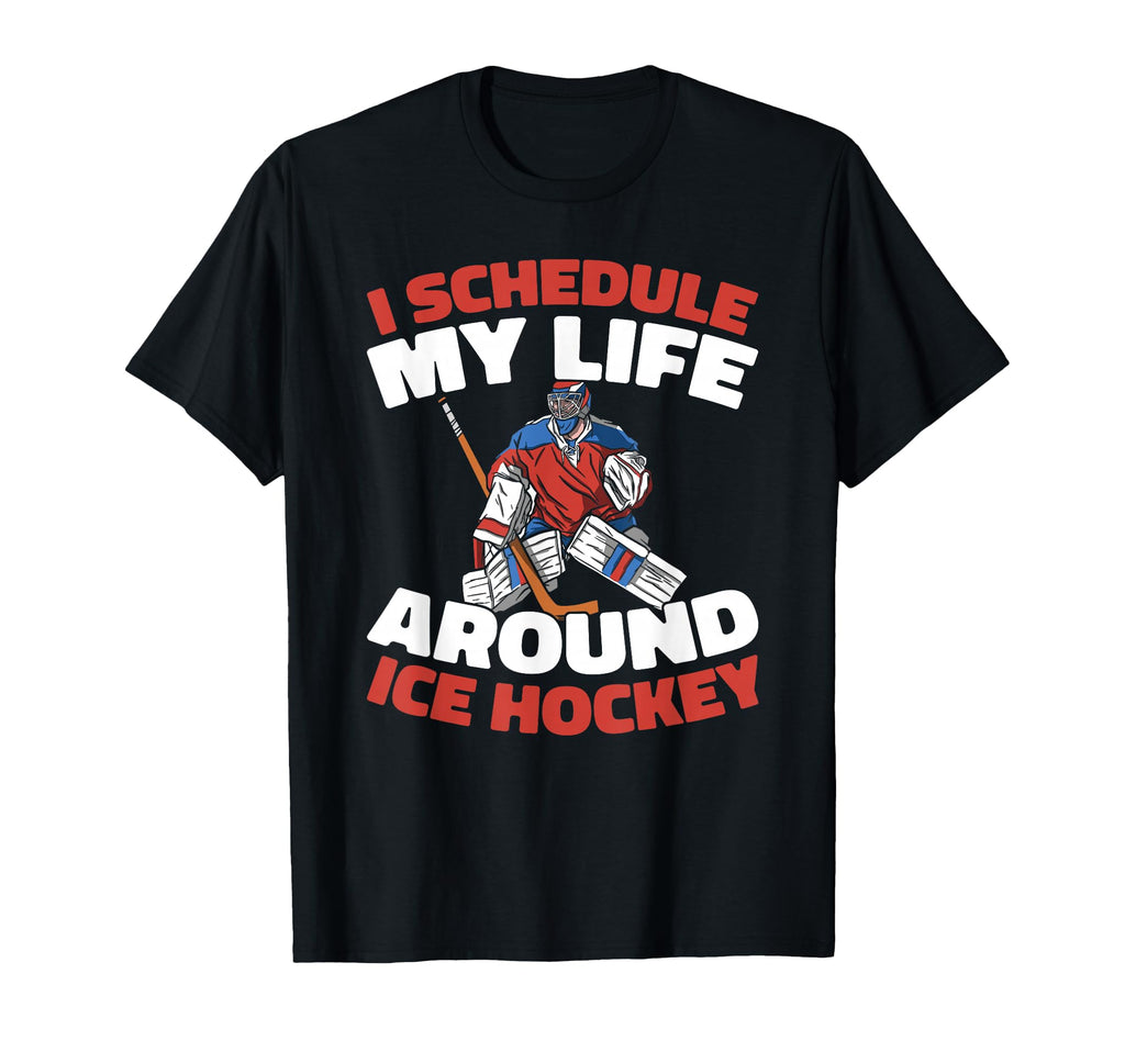 Hockey Goalkeeper Ice Hockey Goalie T-Shirt - Custom Art Print Unisex