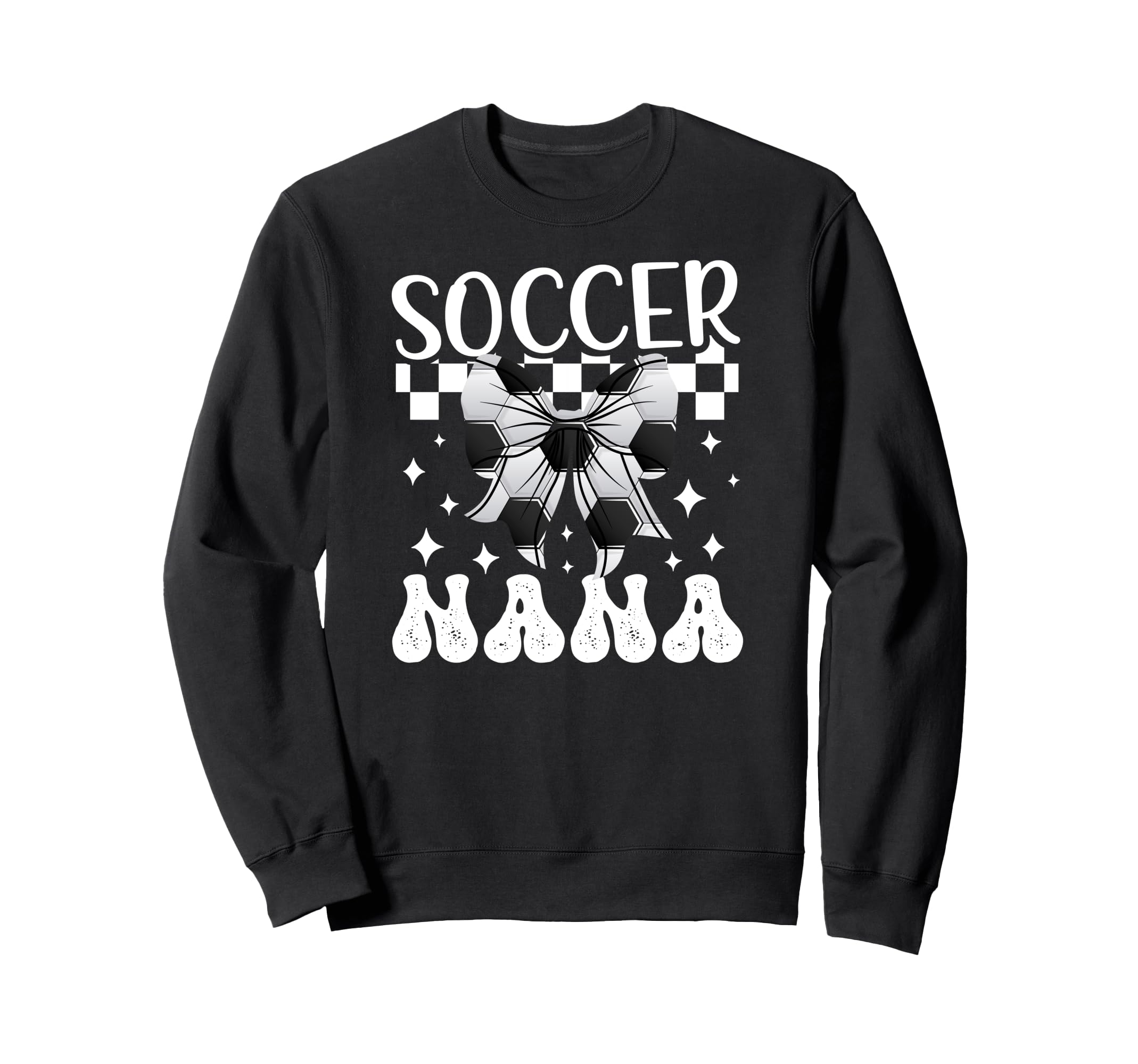 Soccer Nana Coquette Nana Sweatshirt - Casual Everyday Wear for Adults
