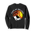 Pops Ballers Funny Softball Sweatshirt - Aesthetic Graphic Men Women