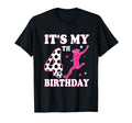 4Th Birthday Soccer Themed 4 Year T-Shirt - Casual Everyday Wear Men Women