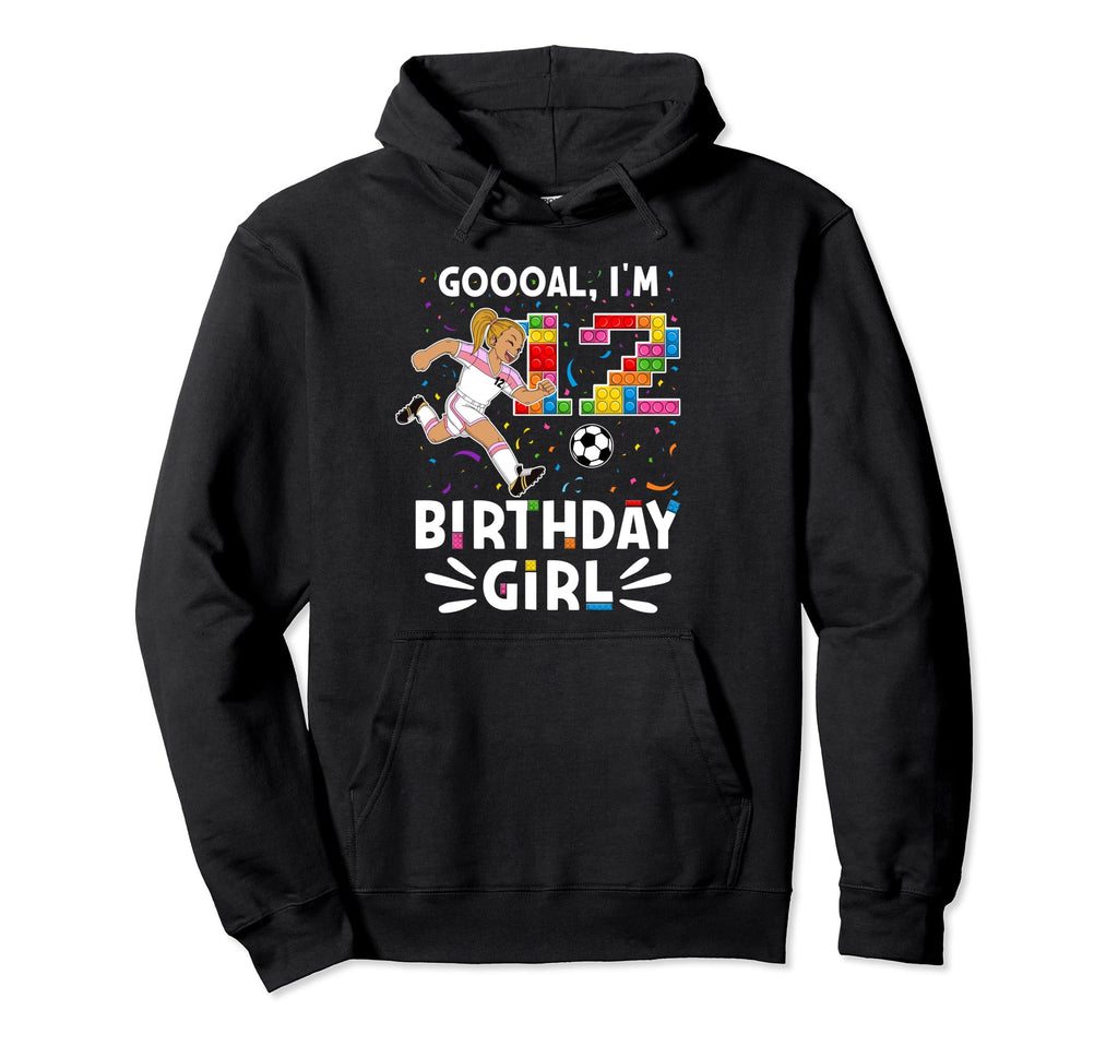 Goooal Im 12 I Building Blocks I Hoodie - Fun Novelty Design Men Women