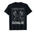 Biology Saves Axolotl Goalie Soccer T-Shirt - Trendy Graphic for Adults