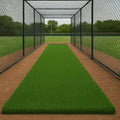 Ottomanson Artificial Turf Golf Hitting Mat 3' x 12' Indoor/Outdoor Waterproof Synthetic Fake Grass for Putting Practice Baseball Football Sports Gym Backyard, Custom Size 2' up to 30'