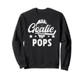 Ice Hockey Goalie Pops Ice Hockey Sweatshirt - Trendy Graphic for Adults