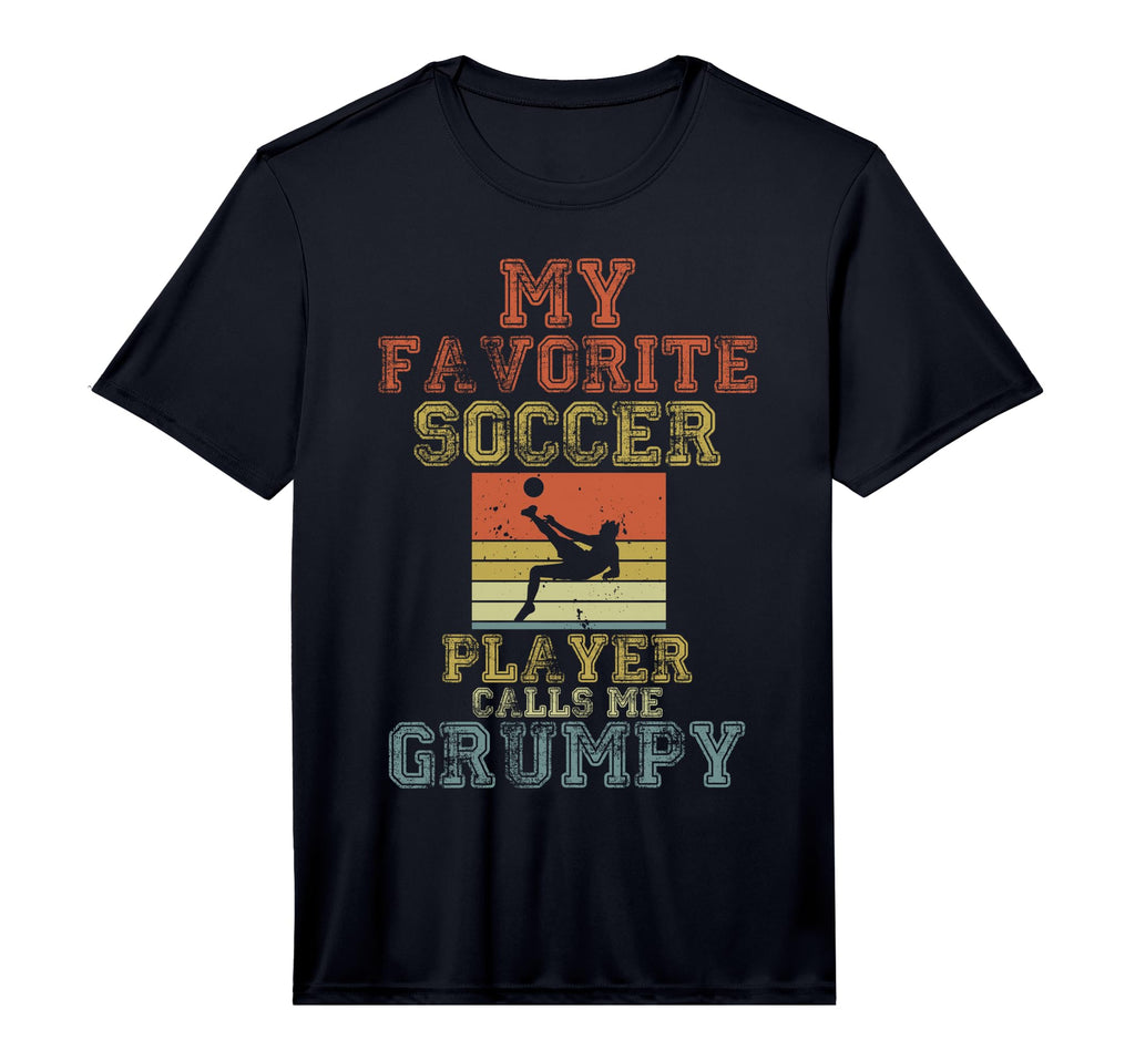 Mens My Favorite Soccer Player Calls T-Shirt - Minimalist Print for Adults