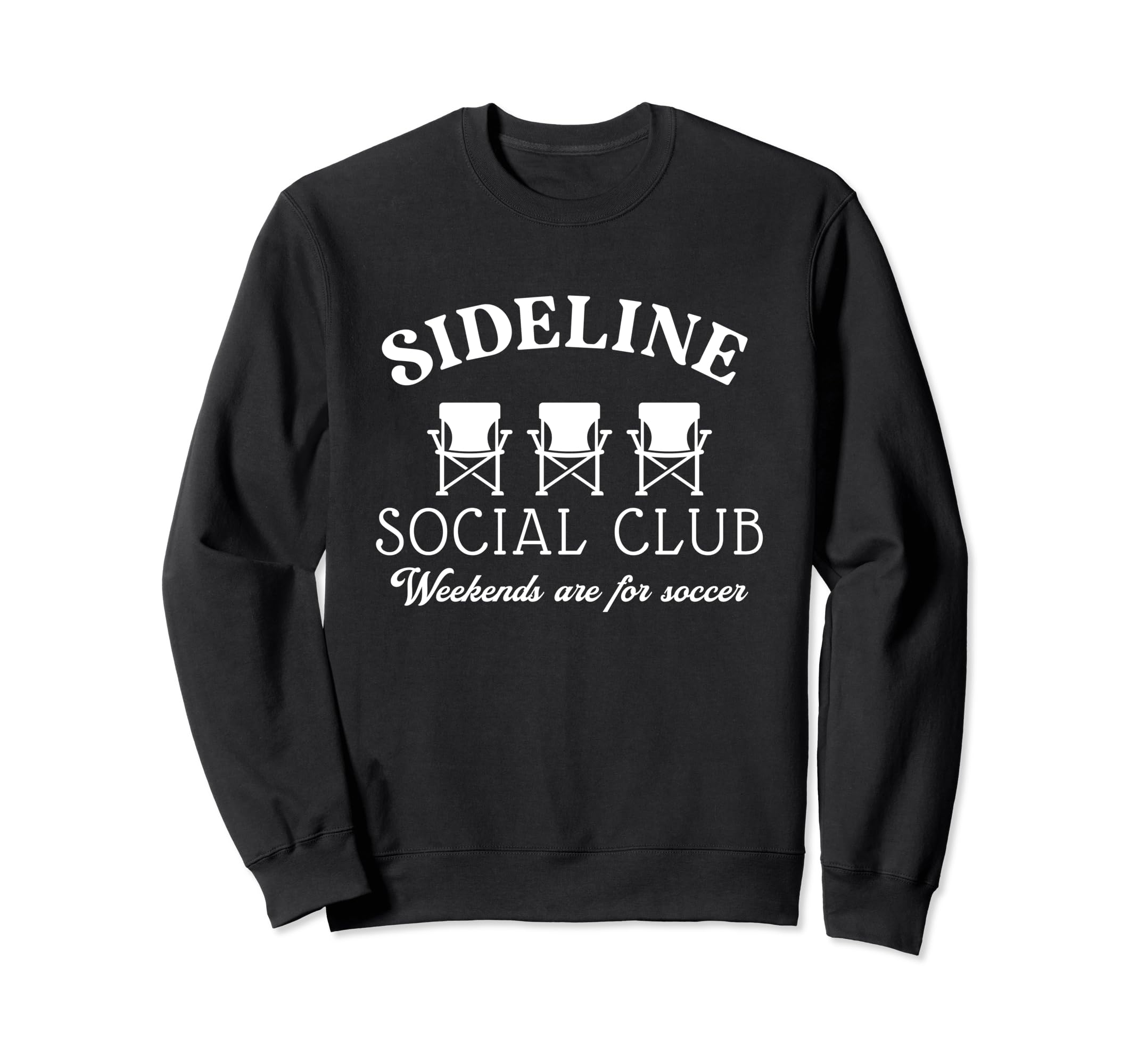 Sideline Social Club Weekends Are Sweatshirt - Fun Novelty Design Unisex