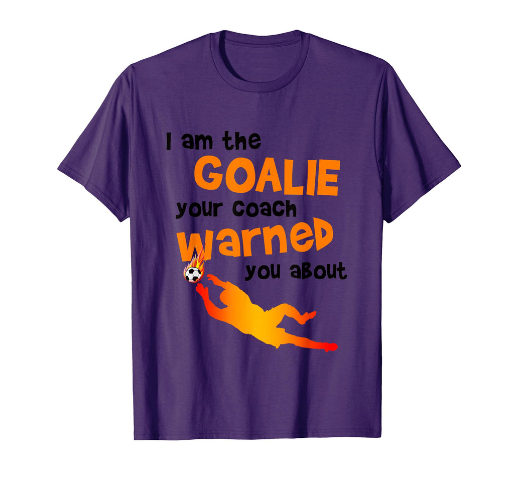 Funny Soccer Football Goalie T-Shirt - Custom Art Print Men Women